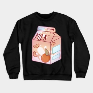 Sweet orange milk Crewneck Sweatshirt